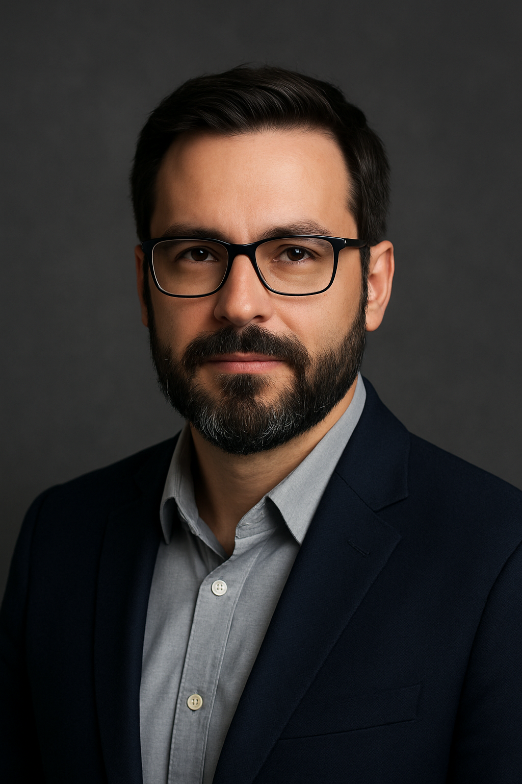 Dorian Vale giving a speach at a conference